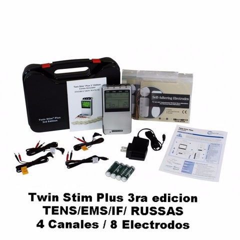 Electroestimulador portátil EMS 7500 Electro estimulación – FisioTENS  México.